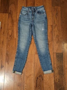 Maurices Skinny High-Rise Jeans - Medium Blue Wash